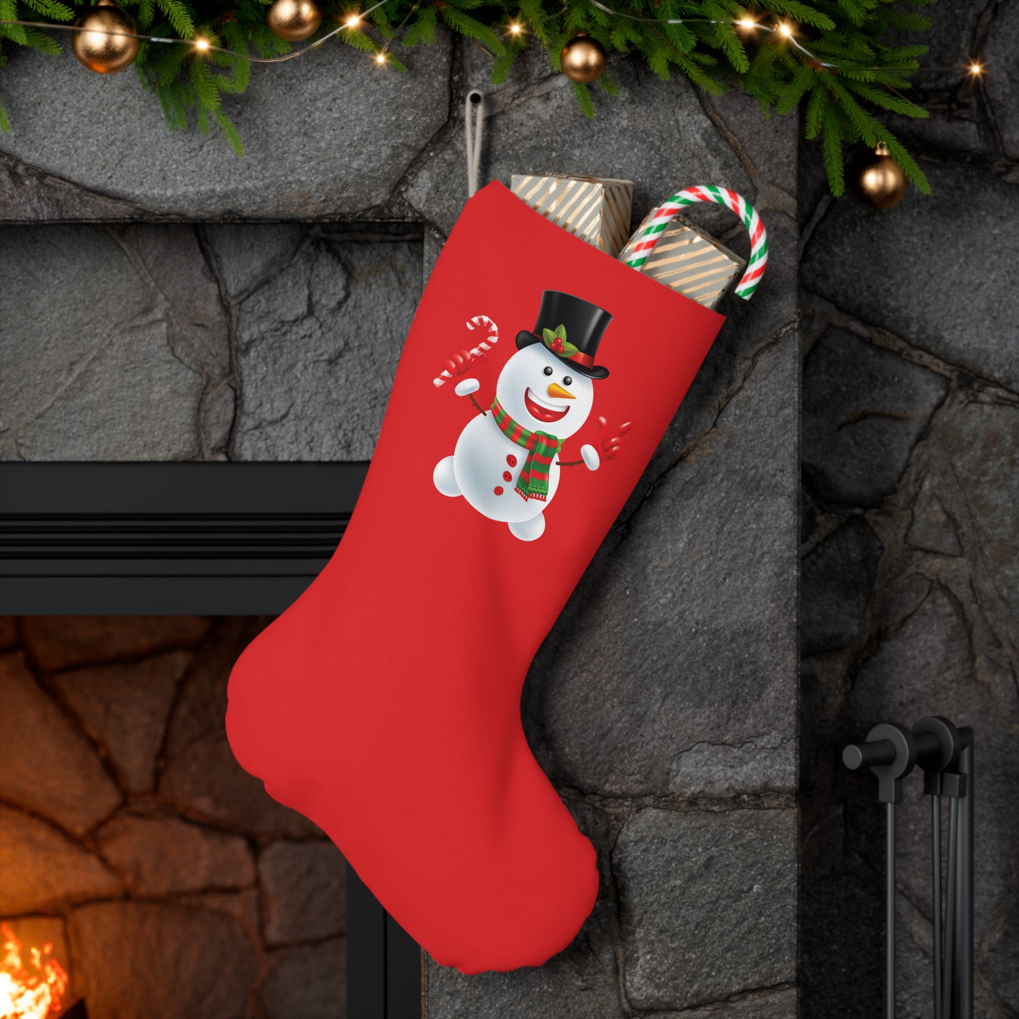 Snowman Christmas Stocking