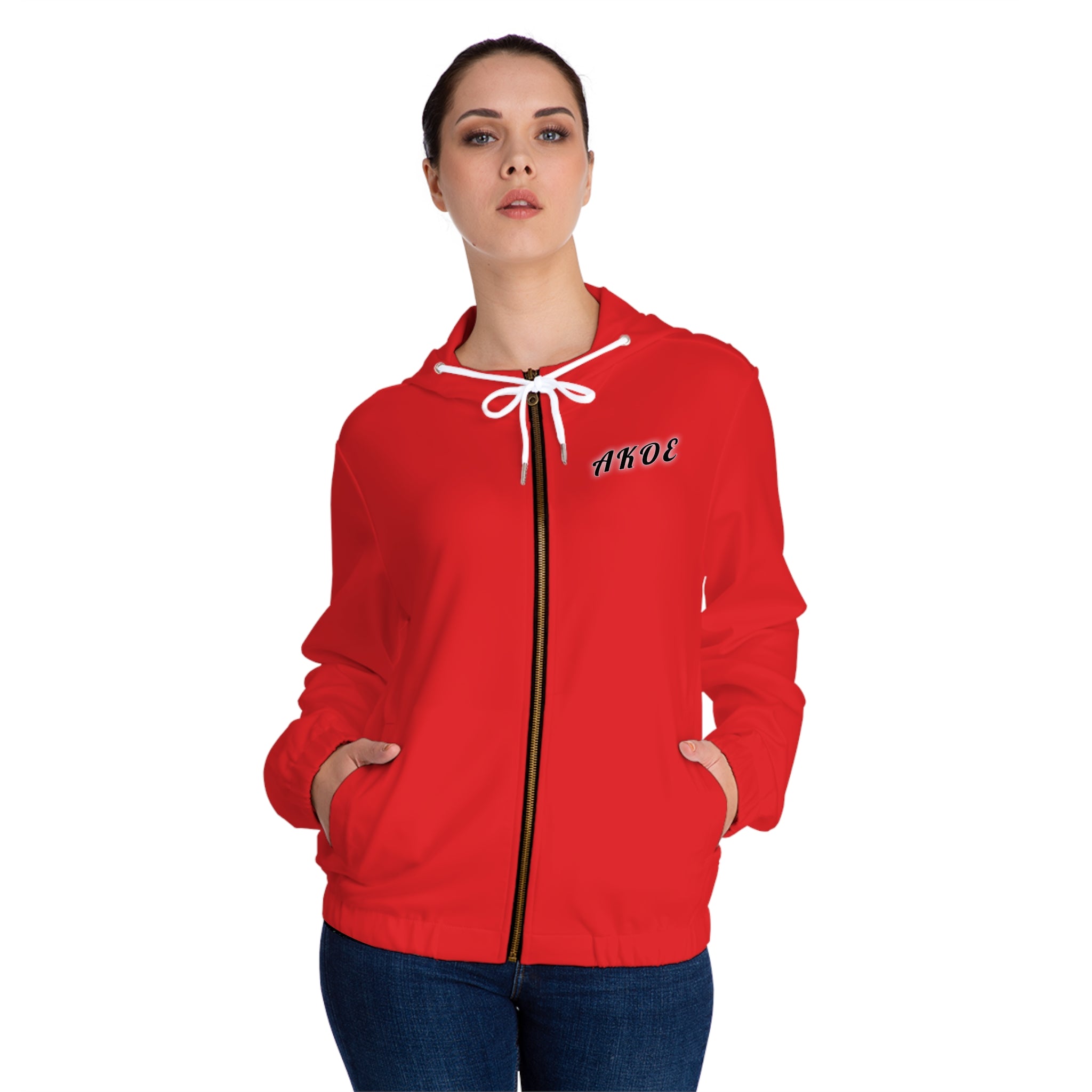 AKOE Women’s Full-Zip Hoodie