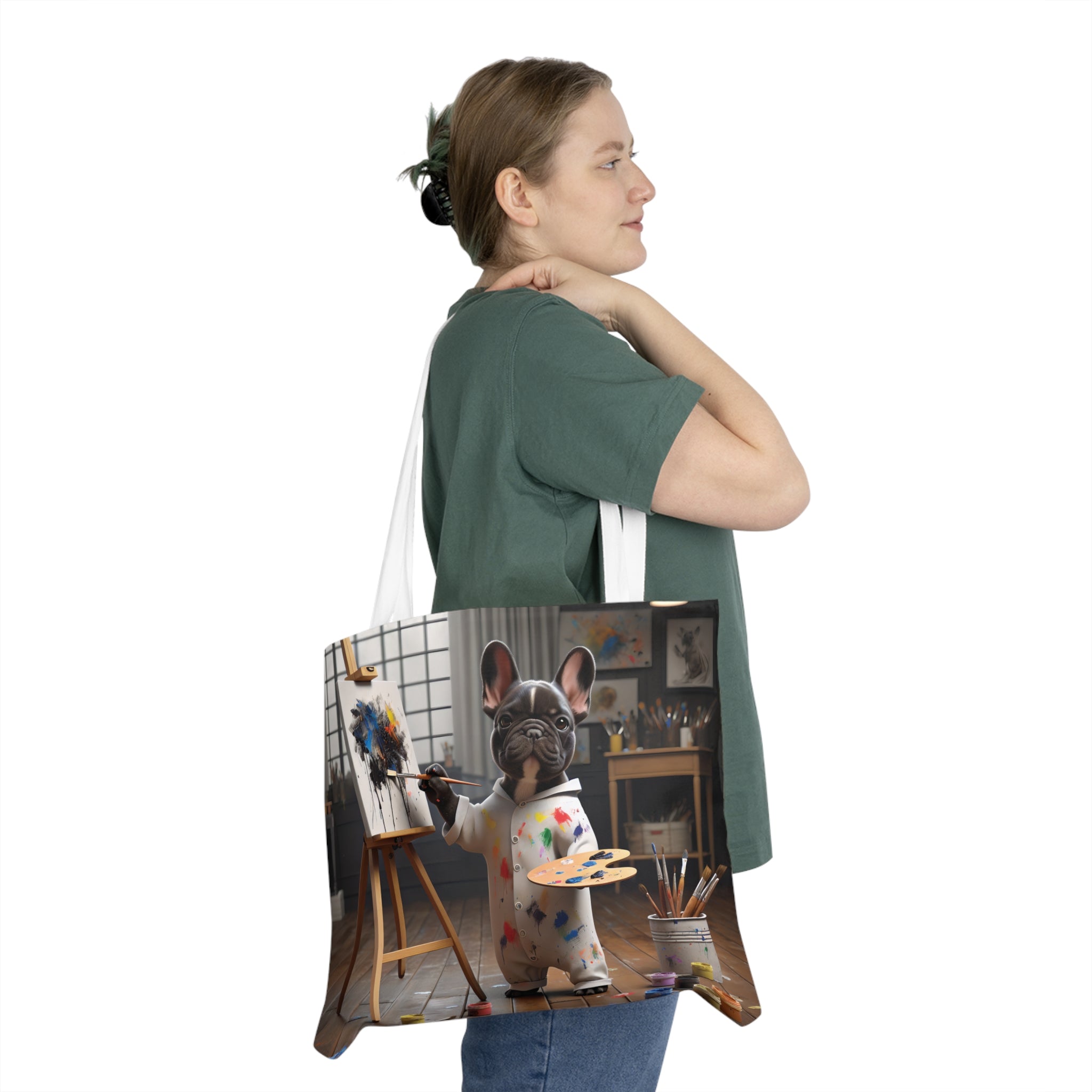 French Bulldog Shoulder Tote Bag