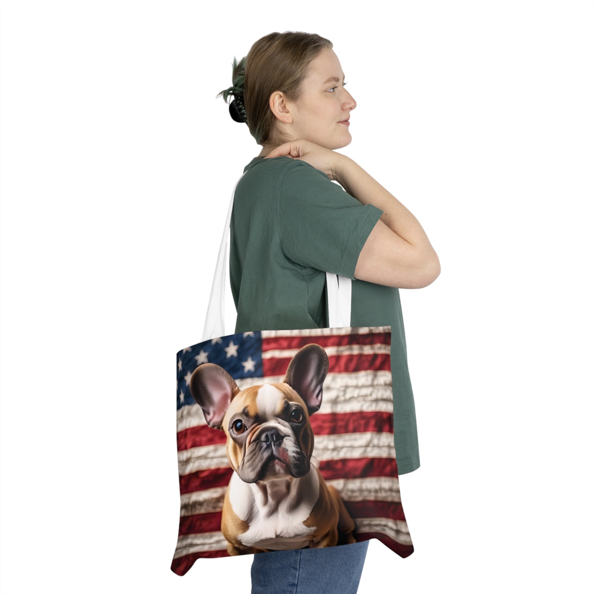 French Bulldog Shoulder Tote Bag