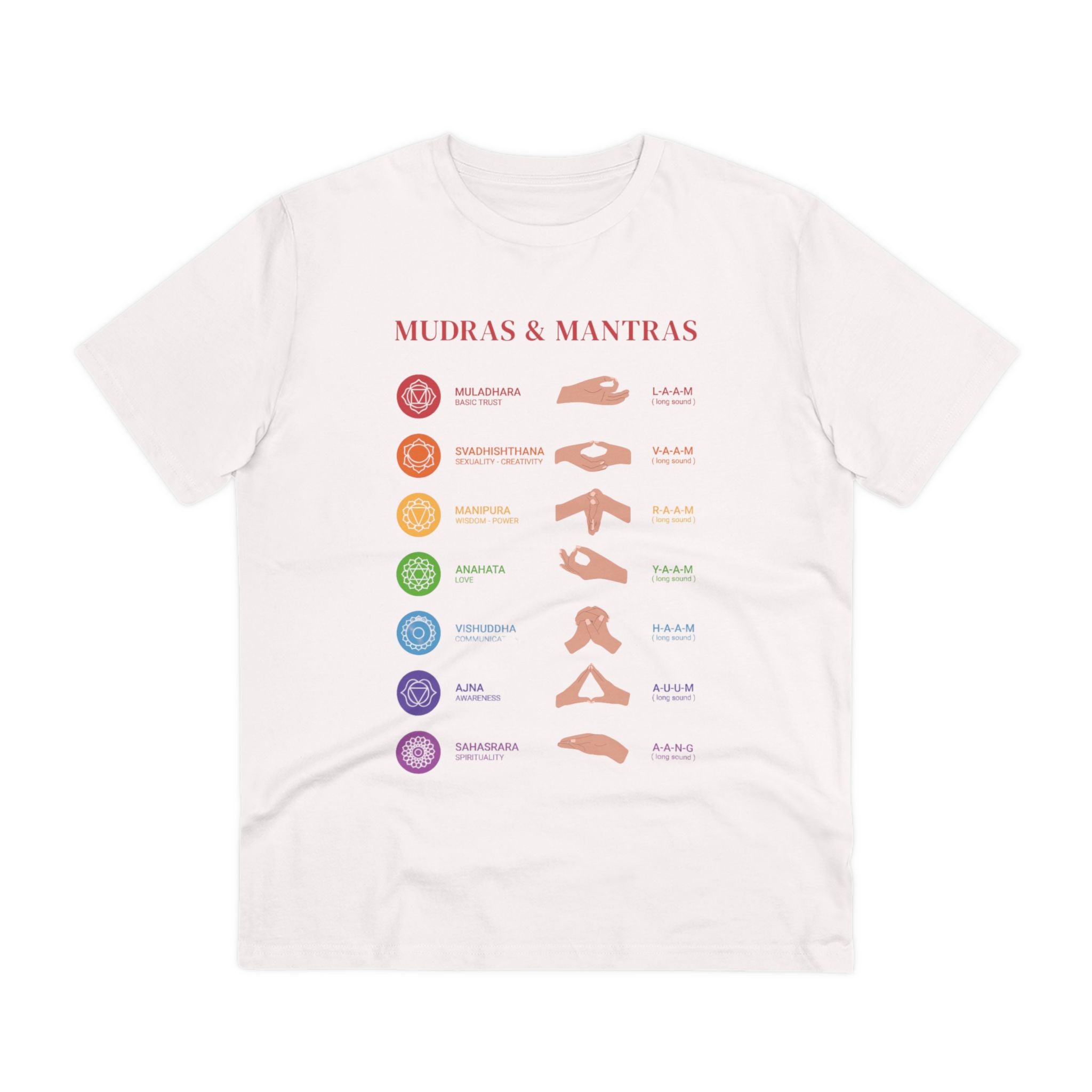 Mudras & Mantras Organic T-shirt