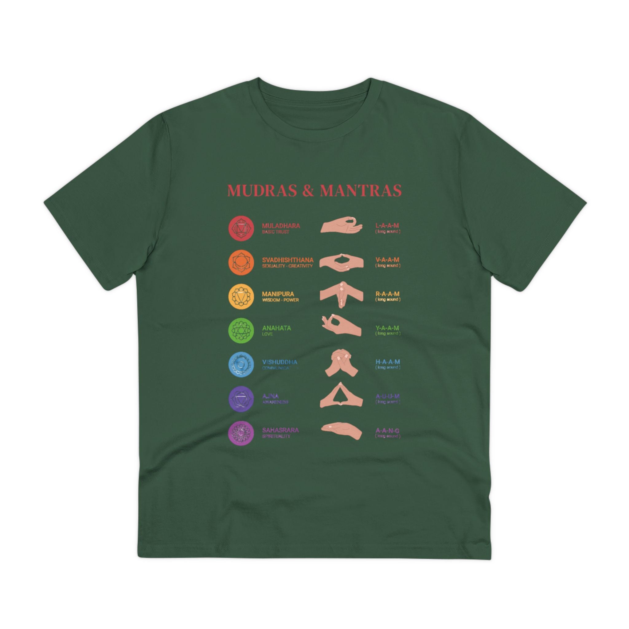 Mudras & Mantras Organic T-shirt