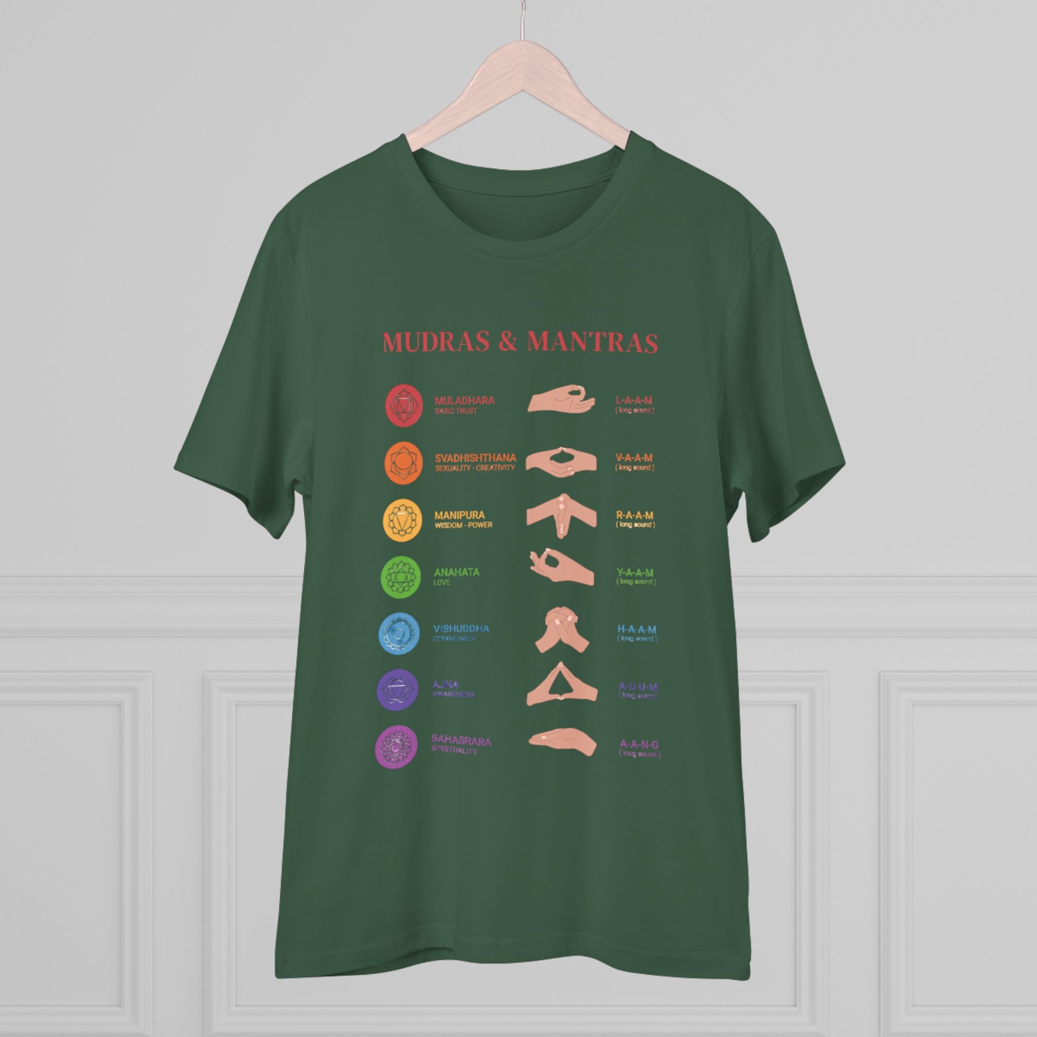 Mudras & Mantras Organic T-shirt