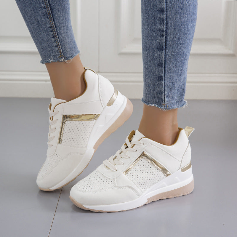 Women's Casual Sneakers (Platform Wedge Heel)