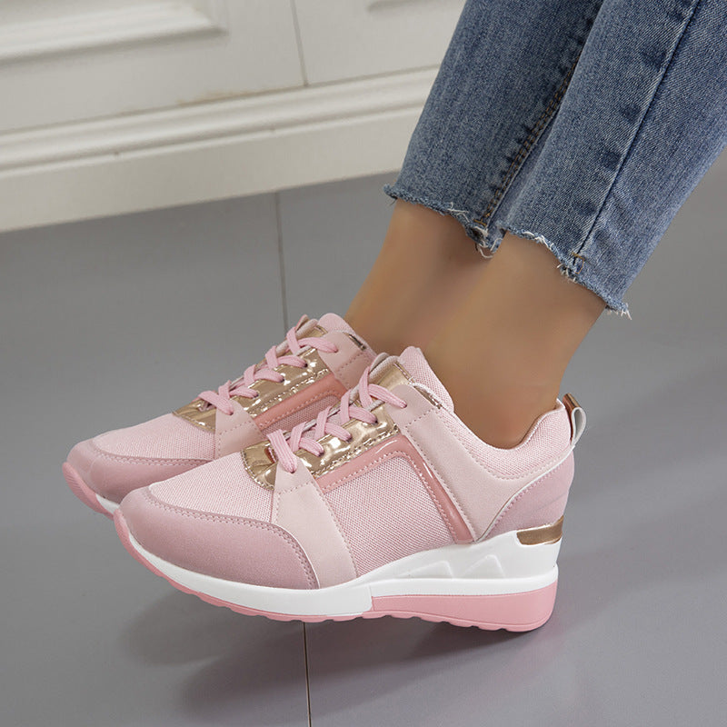 Women's Casual Sneakers (Platform Wedge Heel)