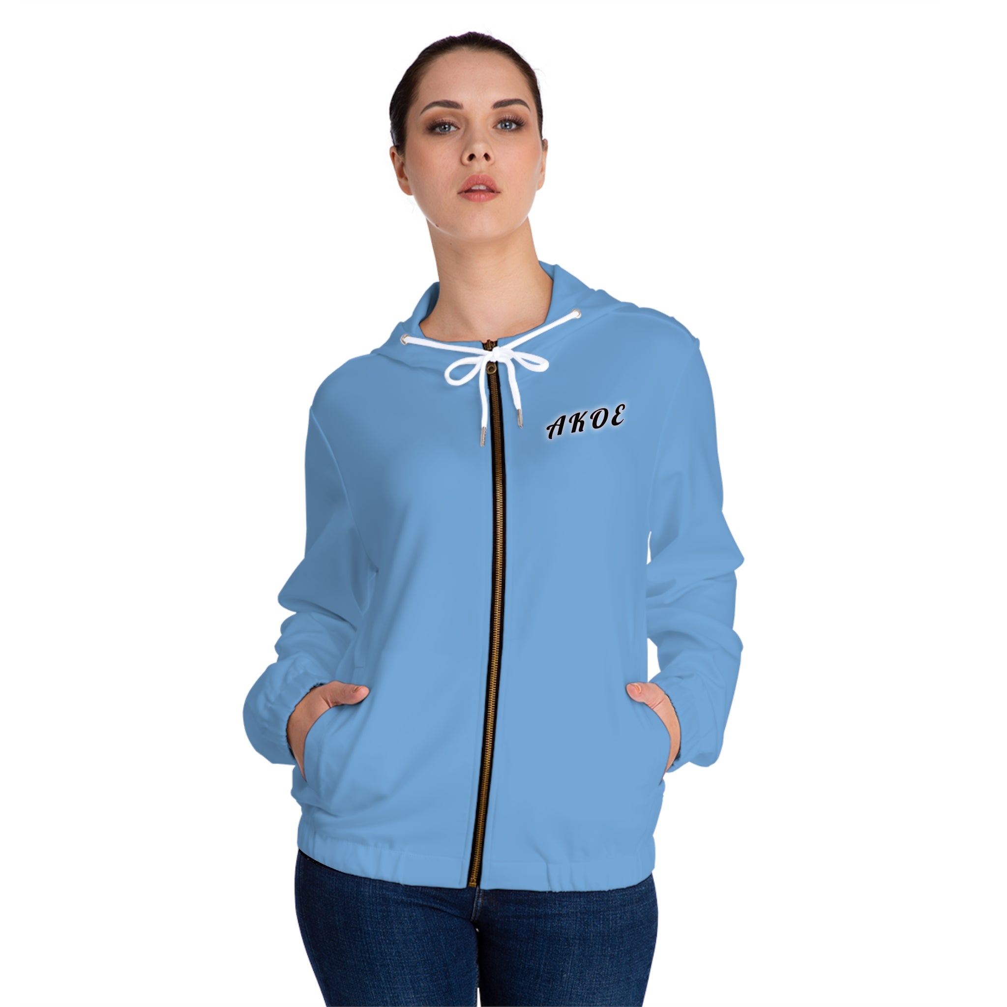 AKOE Women’s Full-Zip Hoodie