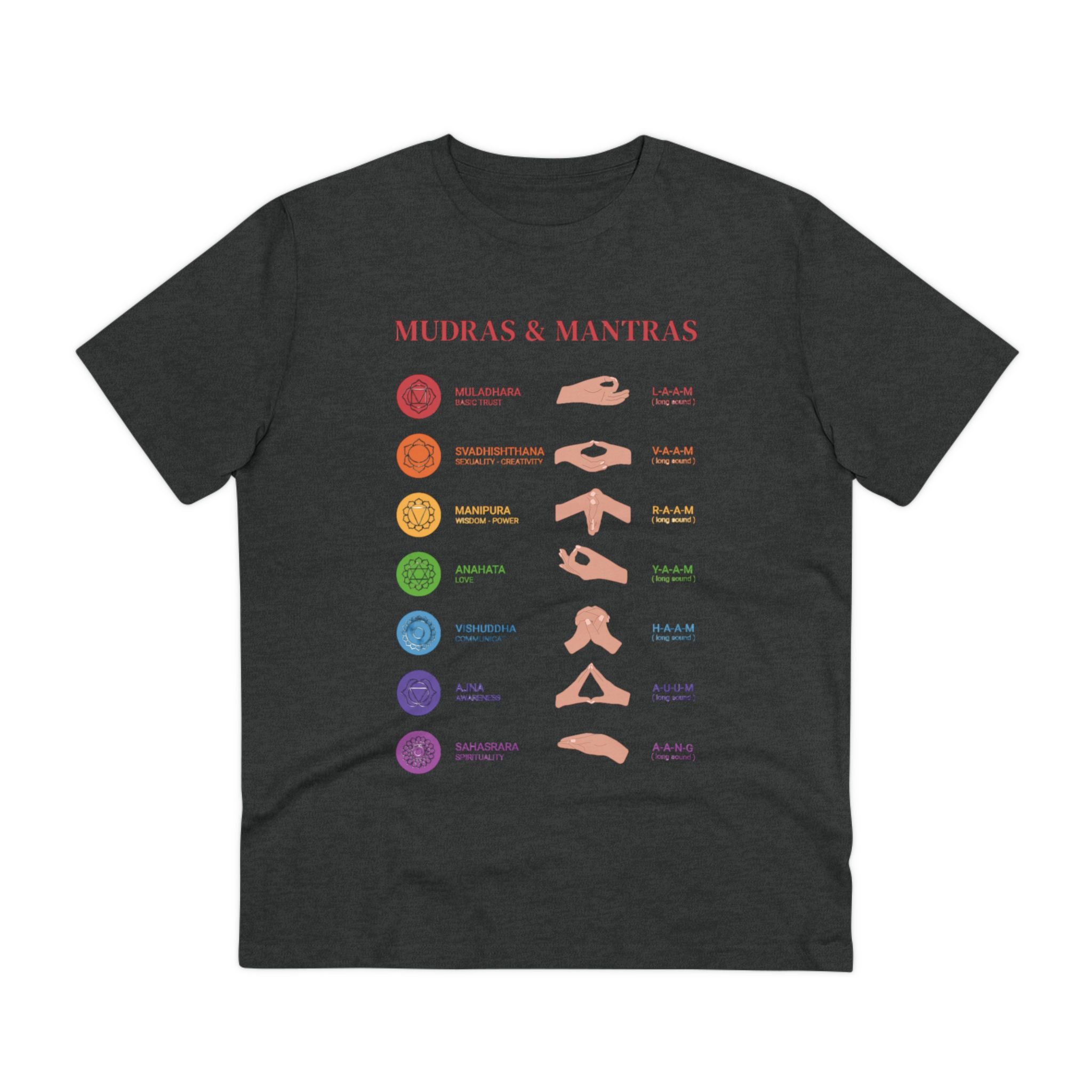 Mudras & Mantras Organic T-shirt