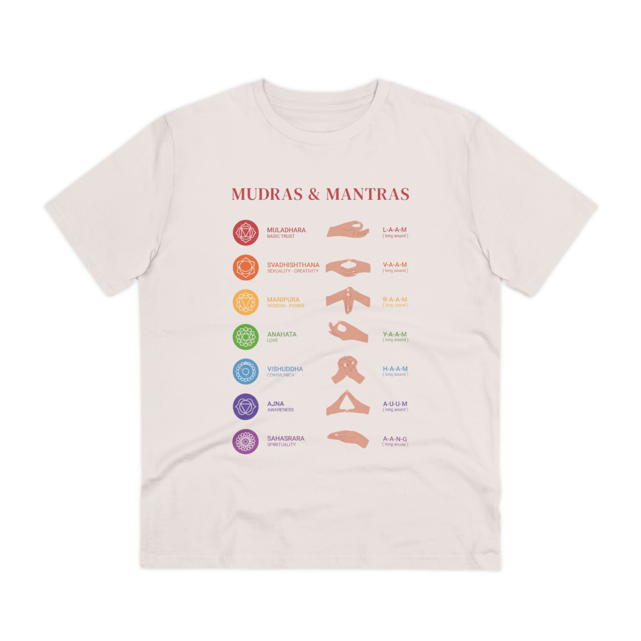 Mudras & Mantras Organic T-shirt