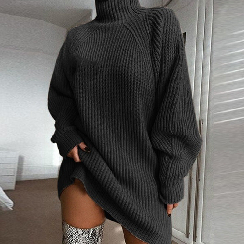 Women's Cosy Turtleneck Long Sweater