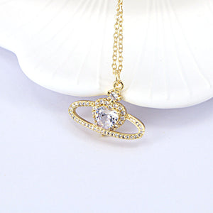 Women's Zircon Love Necklace