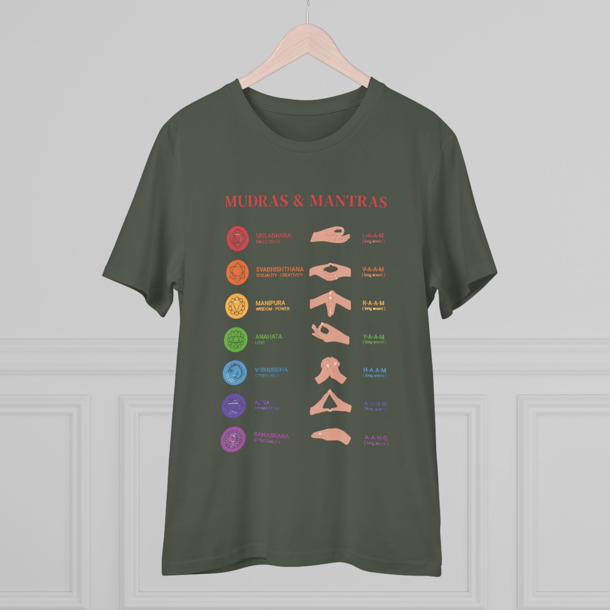 Mudras & Mantras Organic T-shirt