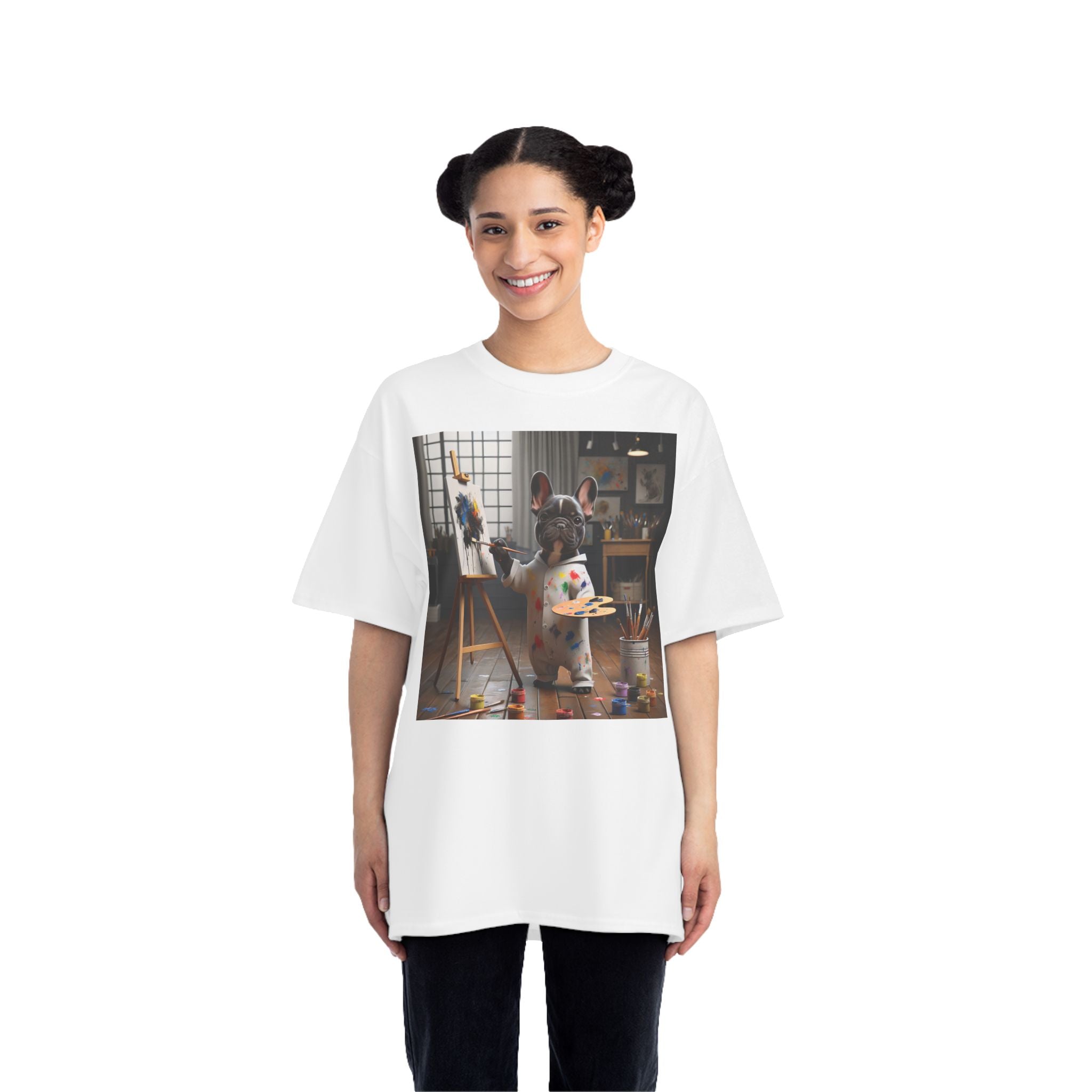 Painting French Bulldog T-Shirt