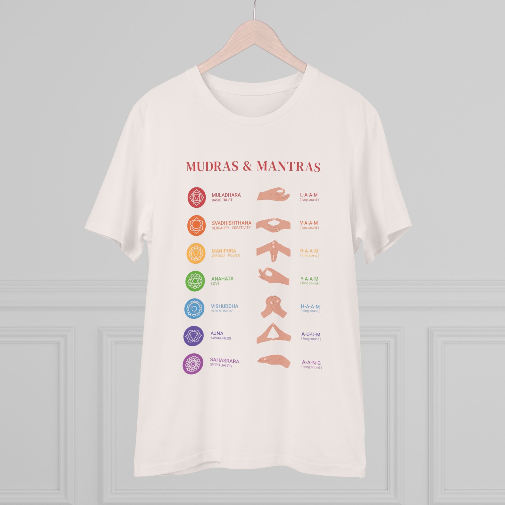 Mudras & Mantras Organic T-shirt