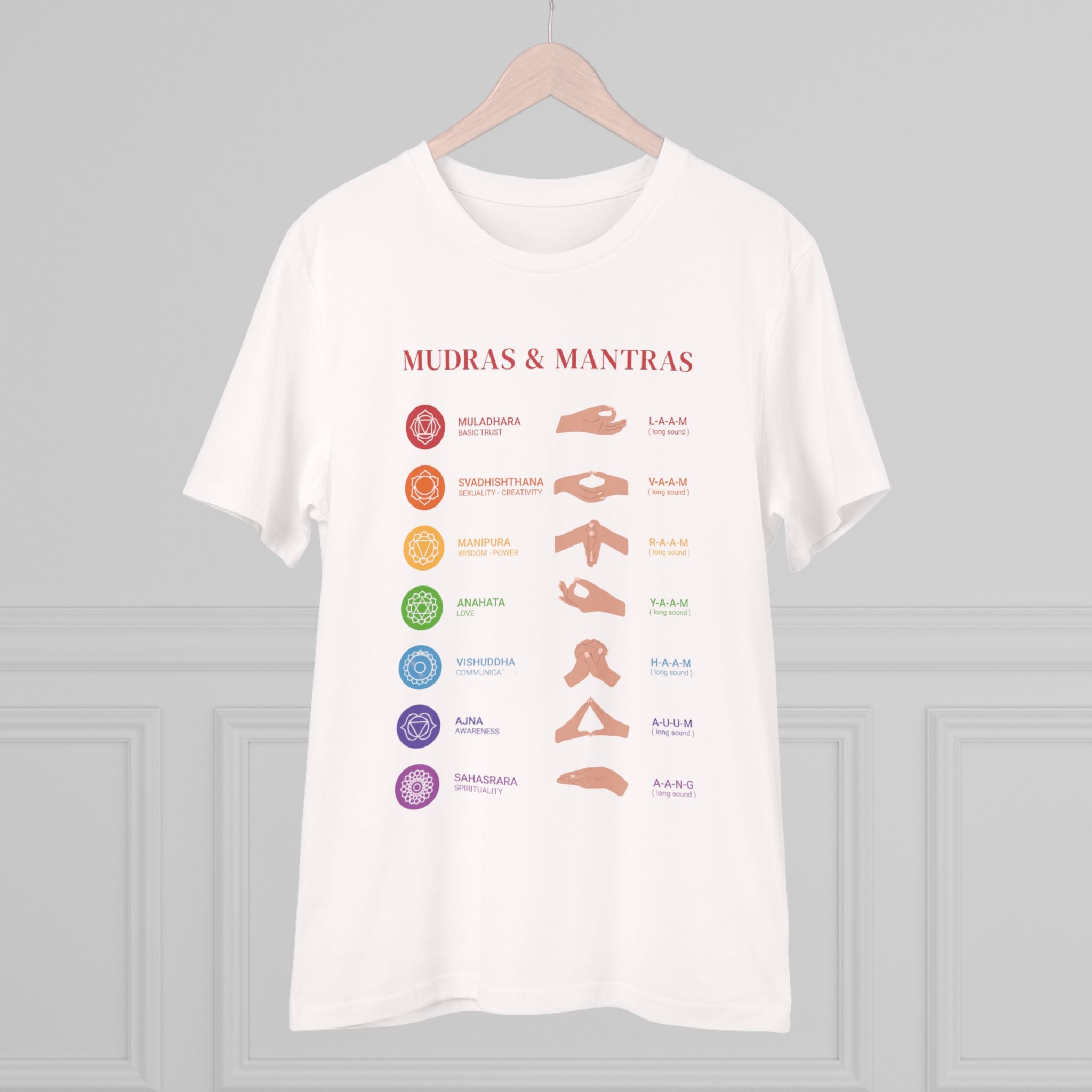 Mudras & Mantras Organic T-shirt