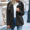 Women’s Loose Lapel Winter Coat